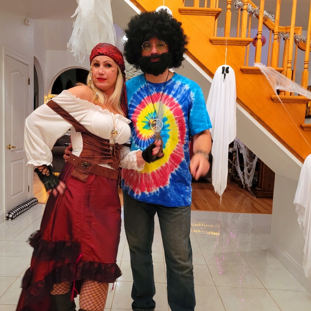 Pirate Halloween suit, sz M - Picture 3 of 3